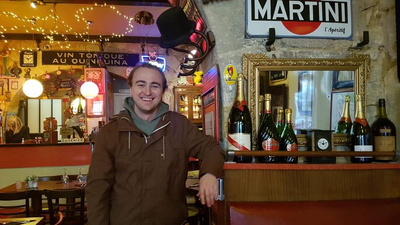 Unternehmensberater: Während seines Studiums hat Simon einen Erasmus-Austausch nach Frankreich gemacht. 