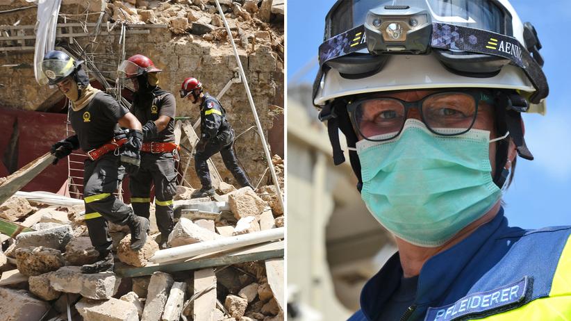 Rettungskräfte in Beirut: "Wir haben nur Leichen gefunden"
