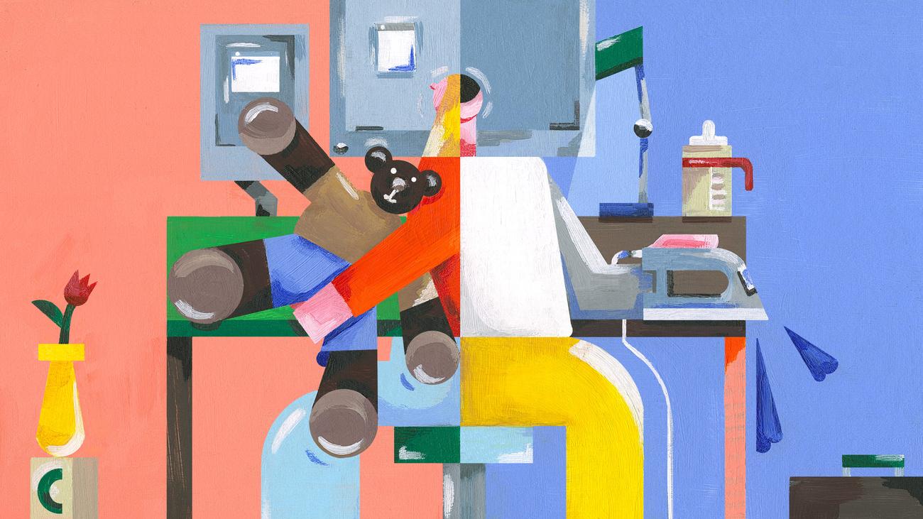 Vereinbarkeit von Familie und Beruf: Beide Vollzeit, beide voll müde 