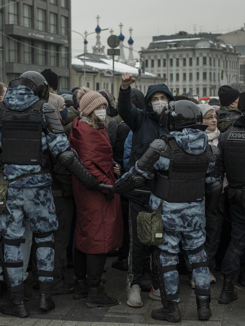 Proteste in Russland: "Ich versuchte zu fliehen, aber es war zu spät