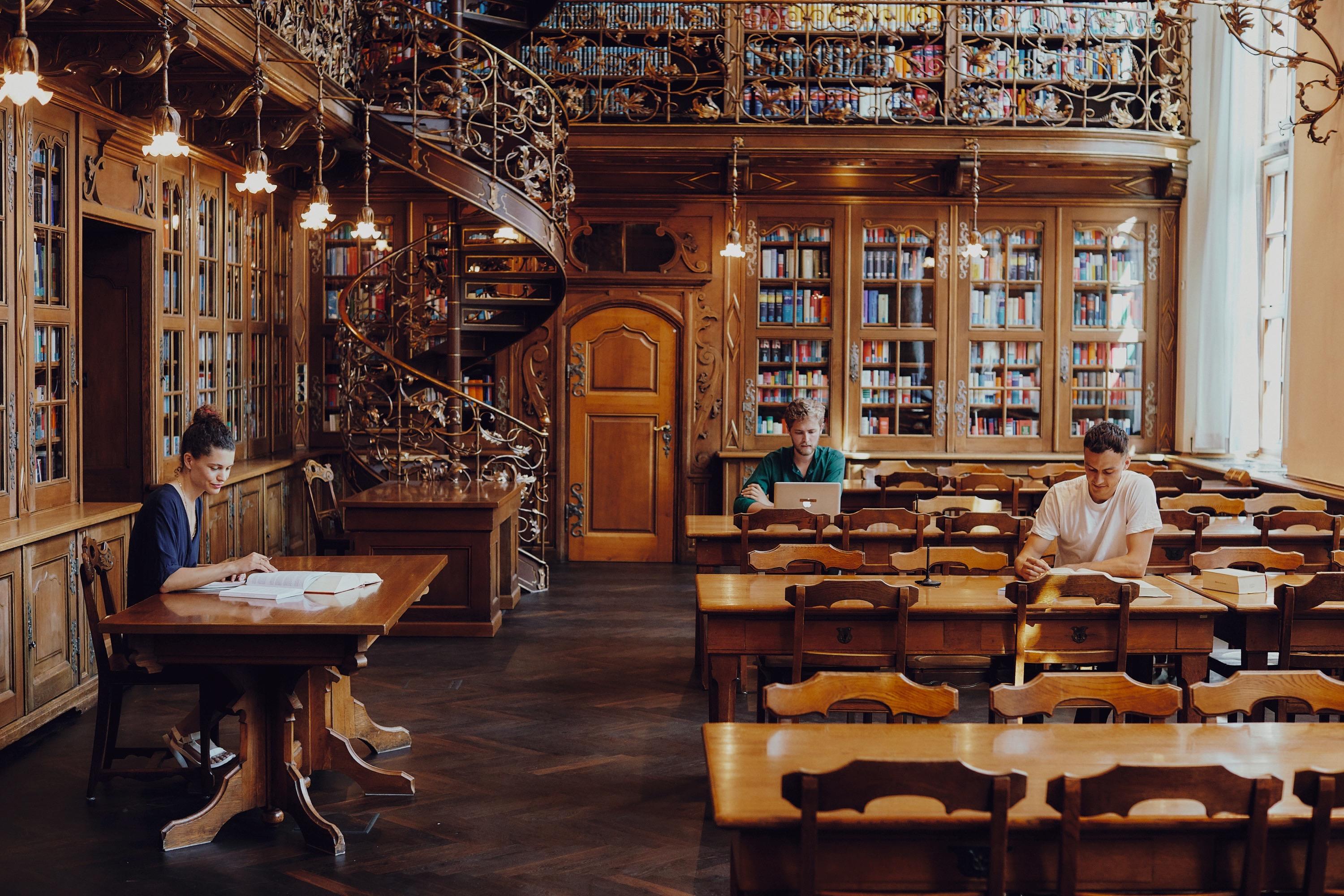 Knowledge Many Students Visit The Library To Get A Break From The 