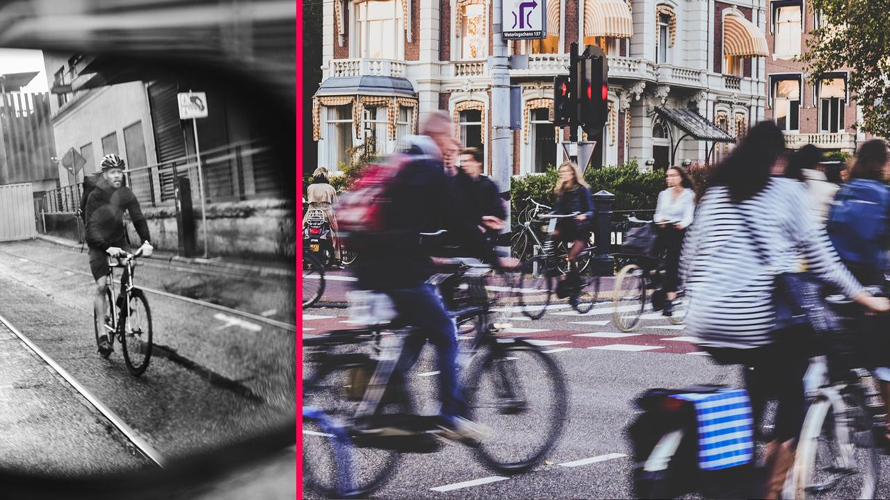 Holland: Ein Trick gegen Fahrradunfälle