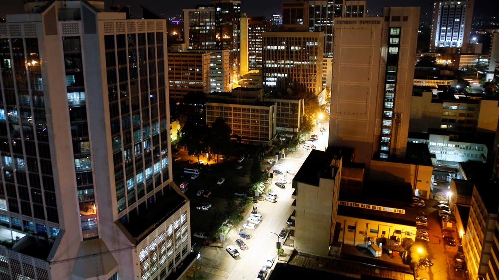 Kenia: Geschäftsviertel von Nairobi