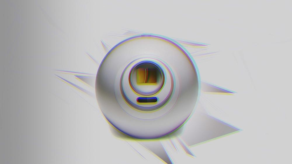 Worldcoin: Mit dieser volleyballgroßen silbernen Kugel sollen Worldcoin-Nutzer ihre Augen scannen lassen.