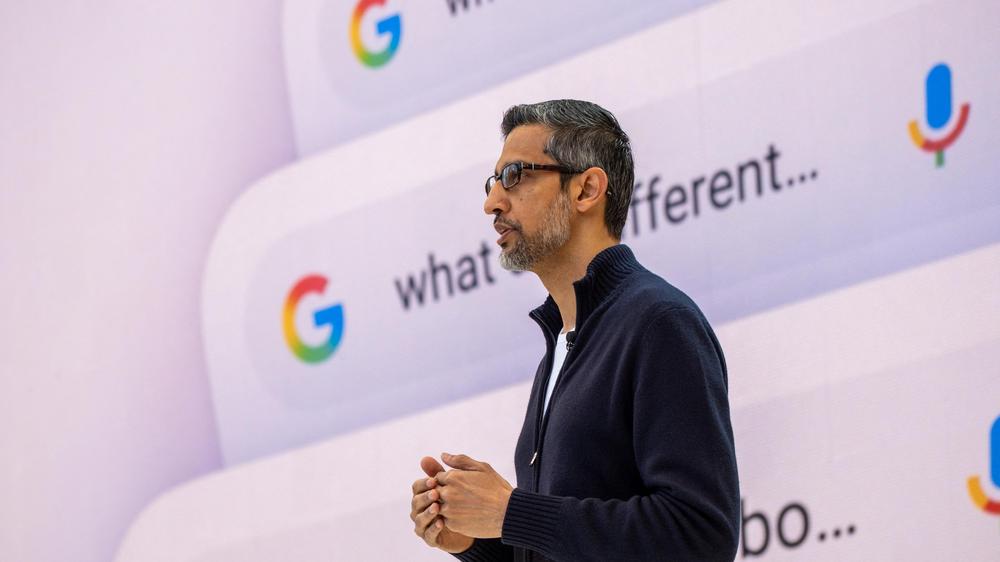 Google I/O: Google-CEO Sundar Pichai sprach von einer "kompletten Neuerfindung der Suche".