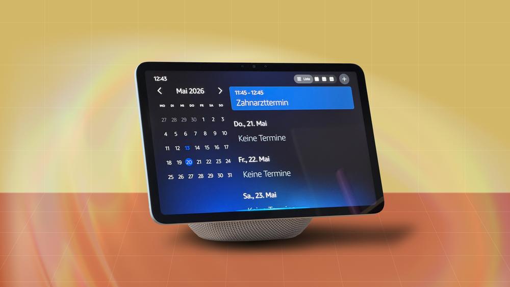 Amazons Alexa+: Wer möchte, kann auch seine Termine von Alexa+ organisieren lassen.