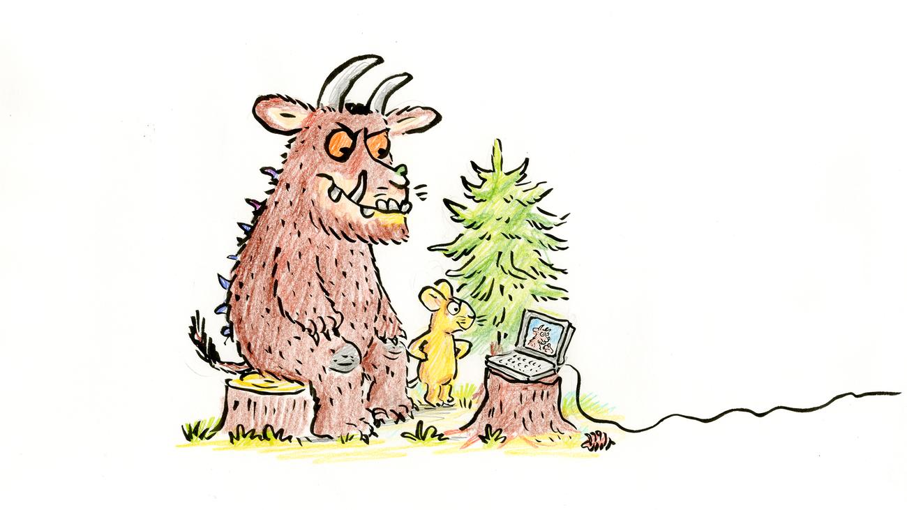 AI and children's books: The Gruffalo can get REALLY angry too