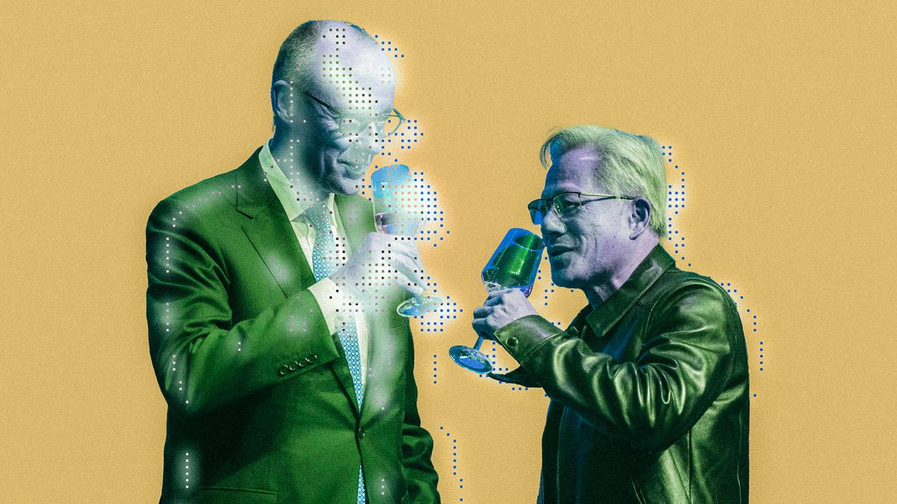 Nvidia: Grellgrüne gute Laune in Berlin