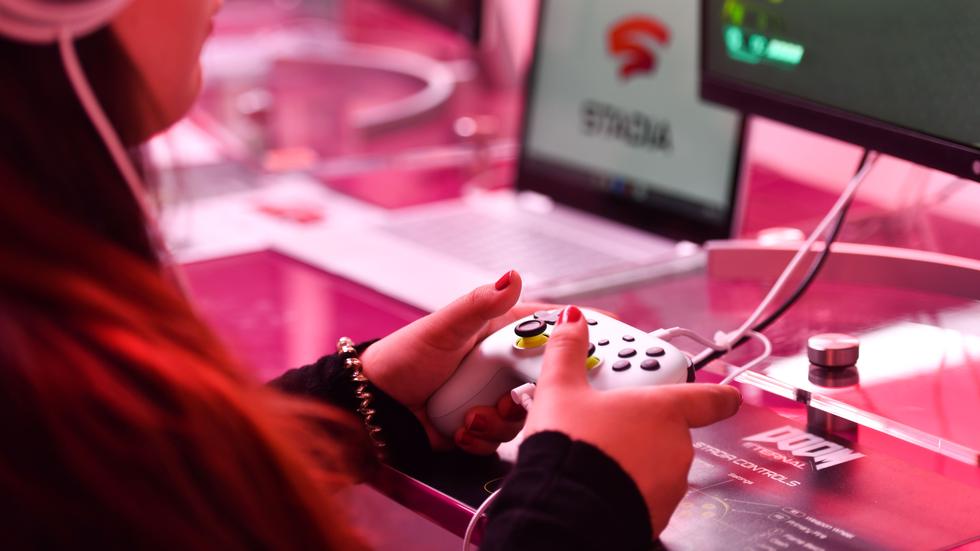 Apple und Google: Demonstration von Google Stadia auf der Gamescom