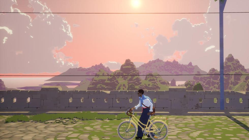 Fahrradwerkstatt als Computerspiel vorgestellt 