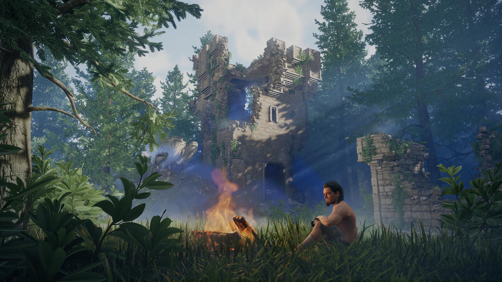 Erkältungszeit: In "Enshrouded" spielt man am besten mit anderen zusammen.
