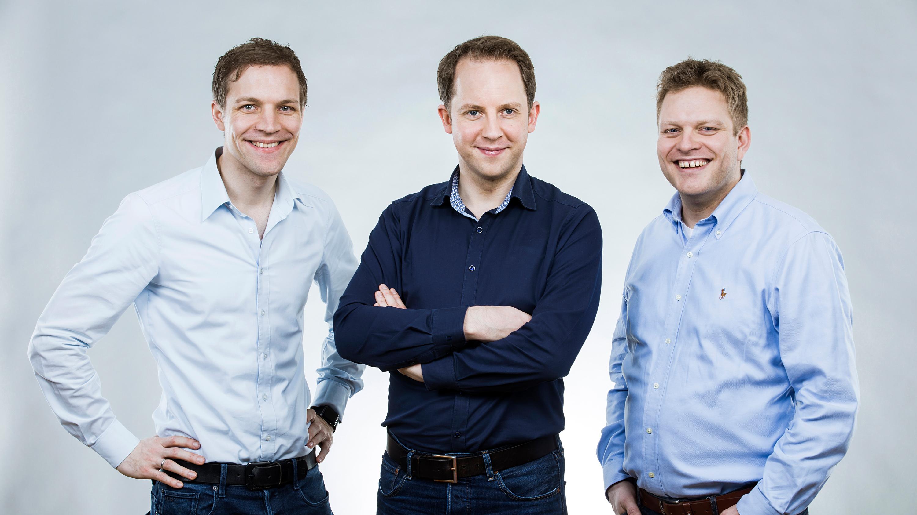 "Die Stämme": Die Erfinder von "Die Stämme" and Gründer from InnoGames: Eike Klindworth, Hendrik Klindworth and Michael Zillmer (links)