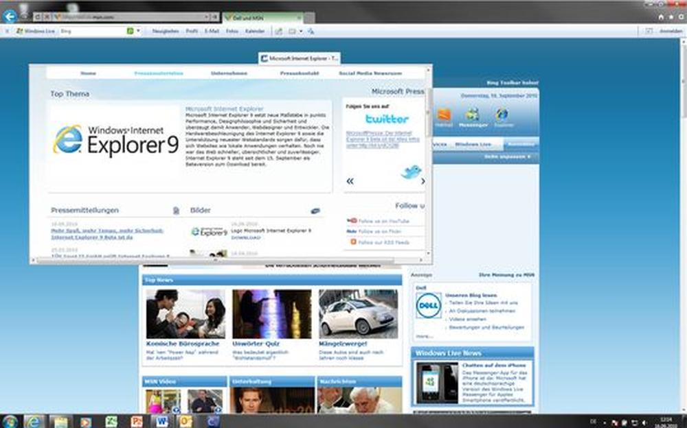 Explorer 9 Microsoft sich für Innovationen ZEIT ONLINE