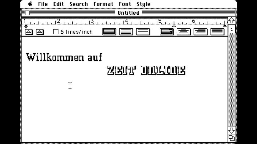 Macintosh: Compute like it's 1984 | DIE ZEIT