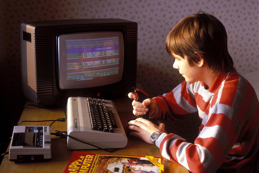 Klapphandy: Zu Hause in den 1980ern: der original Commodore-Heimcomputer
