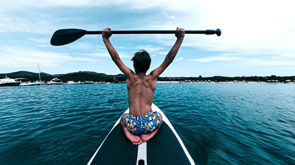 StandupPaddling Von einem, der aufblies, das Suppen zu lernen ZEIT