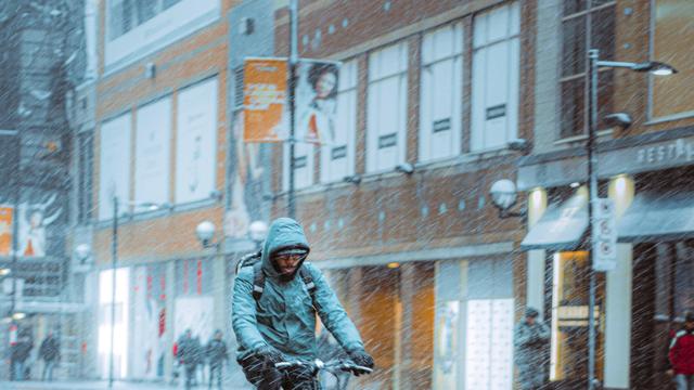 Fahrradfahren im Regen: Ich fahr' durch den Monsun