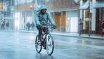 Fahrradfahren im Regen: Ich fahr' durch den Monsun
