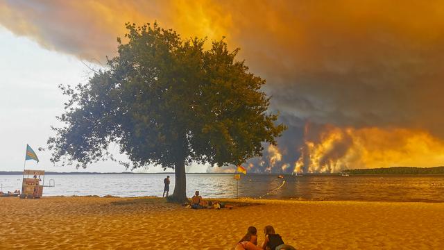 Waldbrände: »Es regnet Dreck!«, rufen die Kinder