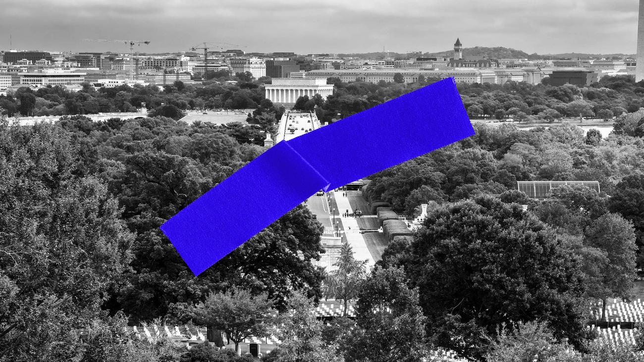 Triumphbogen in Washington, D. C.: Steht ein Trumm im Weg