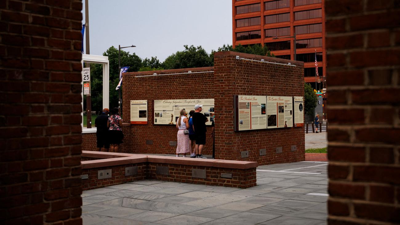 George Washington in Philadelphia: US-Regierung ändert Sklaverei-Ausstellung am Haus George Washingtons