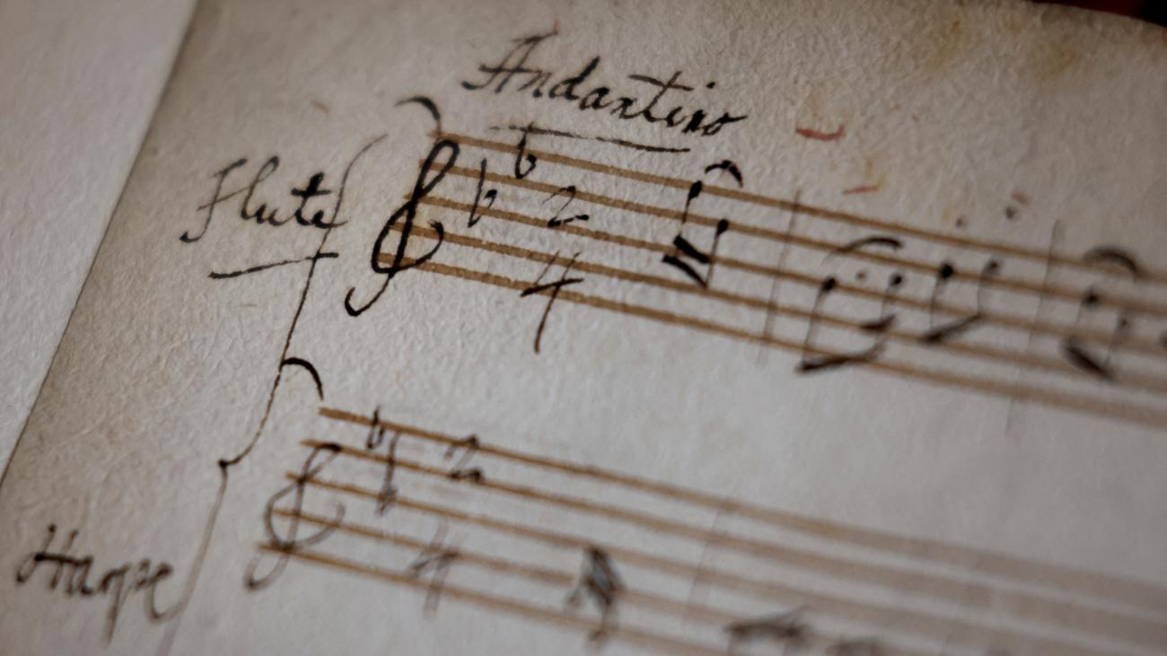 Wolfgang Amadeus Mozart: Bislang unbekanntes Kompositionsheft von Mozart in Paris entdeckt