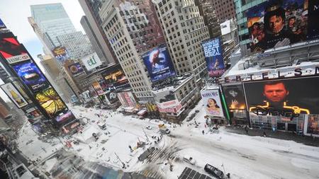 Usa New York Versinkt Im Schnee Zeit Online