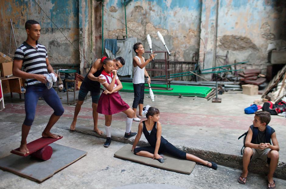 Kuba: Zirkusschule im alten Kino | ZEIT ONLINE