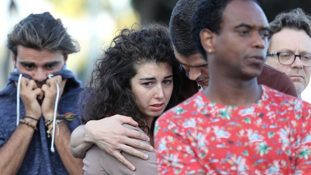 Terror in Europa: Menschen in Nizza versammeln sich, um der Opfer des Terroranschlags vom 15. Juli zu gedenken.