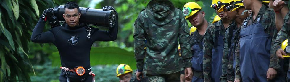 Höhlenrettung Thailand