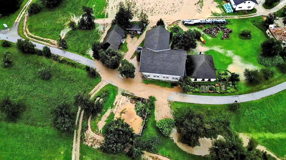 Überschwemmungen in Österreich "Die Geräusche waren das Schlimmste