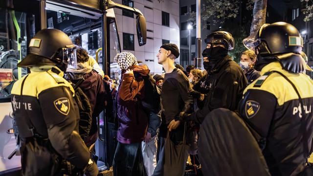 Proteste an Hochschulen: 125 Festnahmen bei Räumung von Protestcamp an Amsterdamer Universität