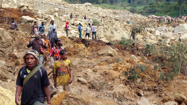 Katastrophenschutz: Mindestens 2.000 Tote nach Erdrutsch in Papua-Neuguinea