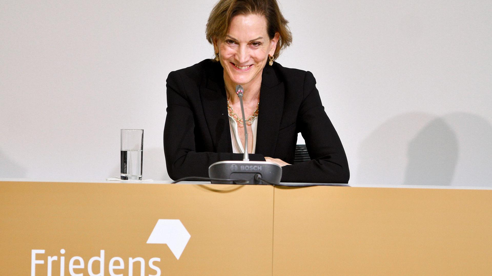 US-Publizistin: Anne Applebaum mit Friedenspreis des Deutschen Buchhandels geehrt