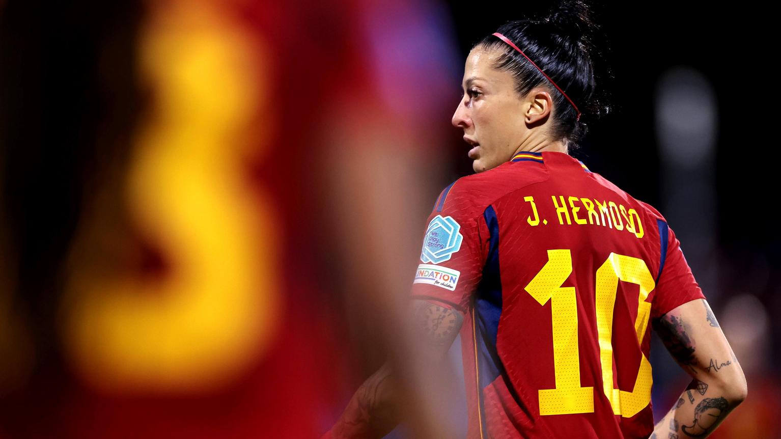 Jennifer Hermoso during the World Cup women's Nations League