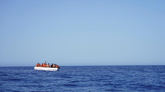 Flucht über das Mittelmeer: Boot mit fast 100 Migranten vor Lampedusa gekentert