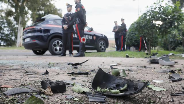 Sprengstoffanschlag: Unbekannte verüben Anschlag auf Auto eines italienischen Journalisten