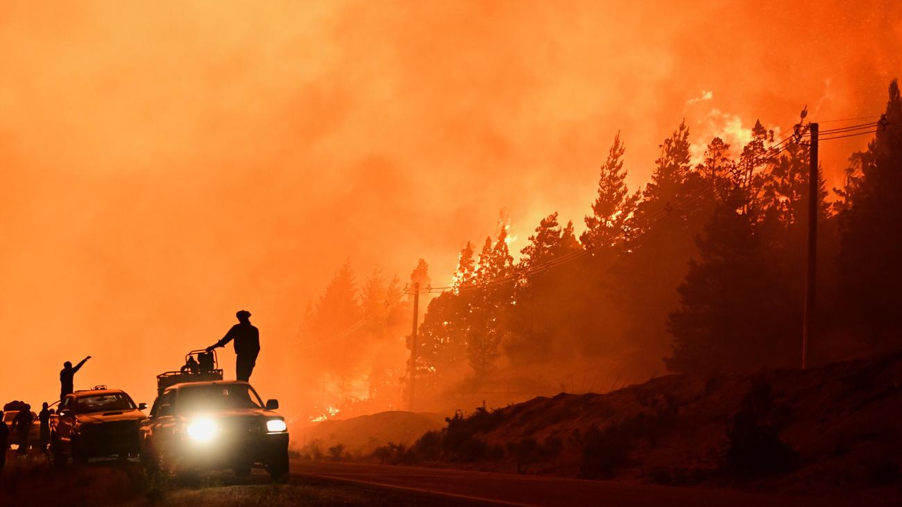 Argentinien: Patagonien kämpft gegen schwere Waldbrände