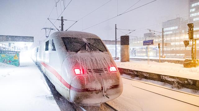 Sturmtief Elli: Deutsche Bahn stellt Fernverkehr in Norddeutschland ein