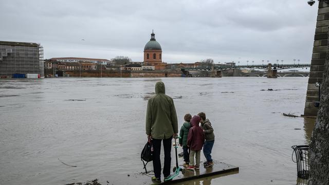 Frankreich: Ein Toter bei schwerem Sturm in Südwestfrankreich