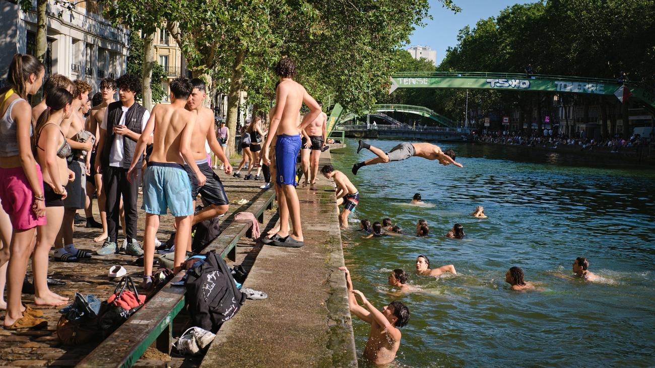 Frankreich: Paris erlaubt Baden im Canal Saint-Martin wegen Hitze