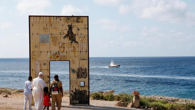 Migration in Mittelmeer: Papst Leo gedenkt ertrunkenen Flüchtlingen in Lampedusa