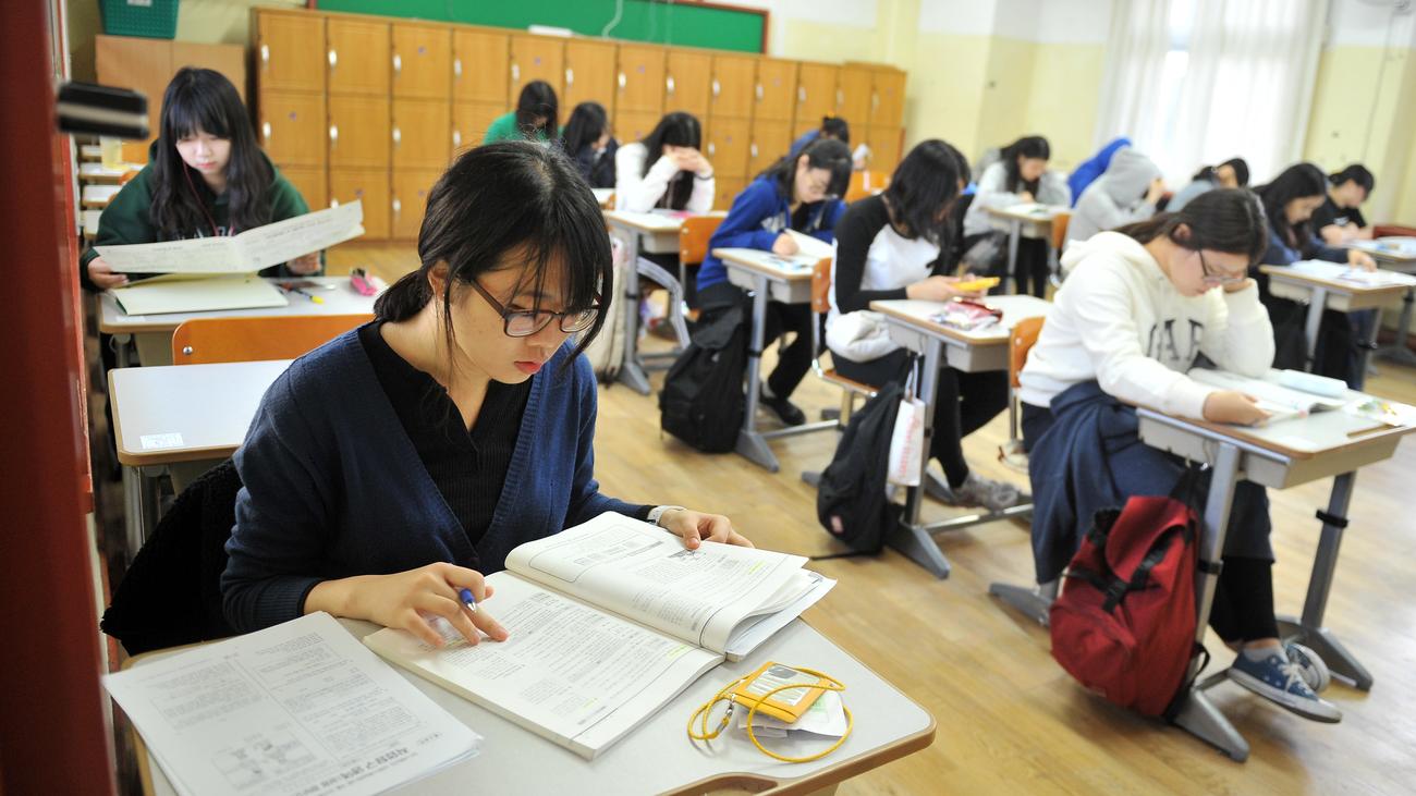 Südkorea: Auswendiglernen bis in die Nacht | ZEIT ONLINE