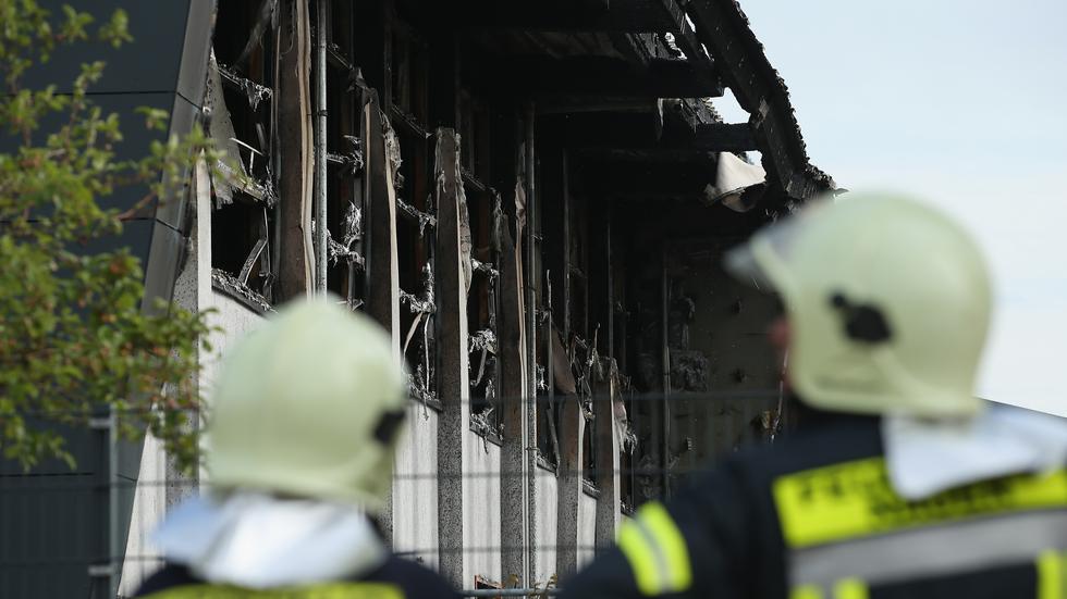 Oberteuringen: Feuer in baden-württembergischer Flüchtlingsunterkunft