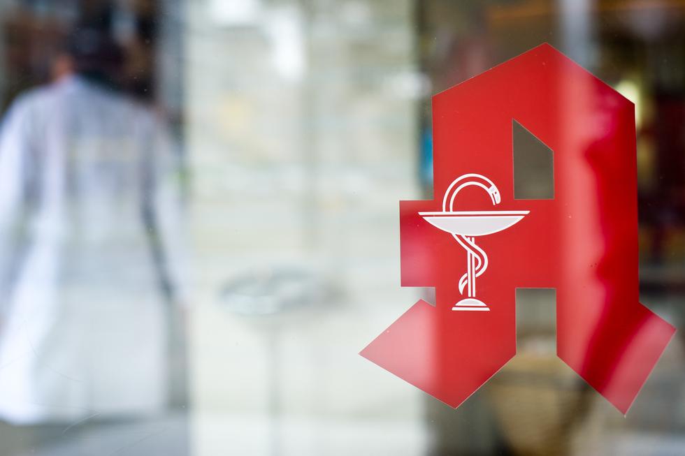 Blick in eine Apotheke in Hannover