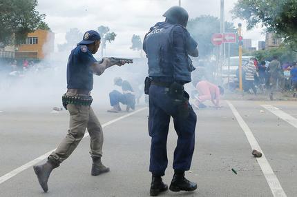 Pretoris Proteste Südafrika