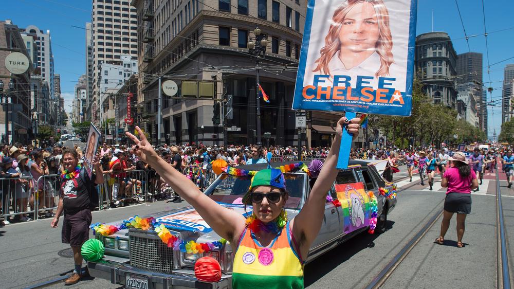 Whistleblowerin: Chelsea Manning dankte all ihren Unterstützern weltweit.