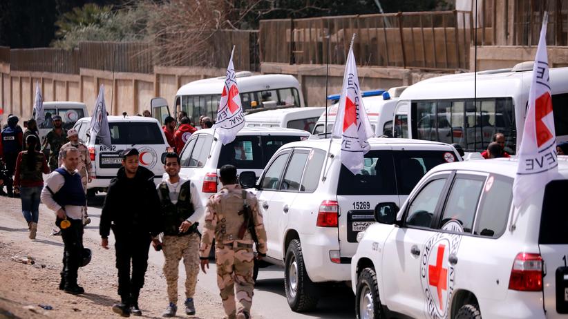 Syrien: Hilfskonvoi erreicht Ostghuta
