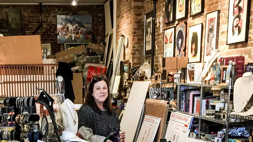 Donna Drimer in ihrem Laden