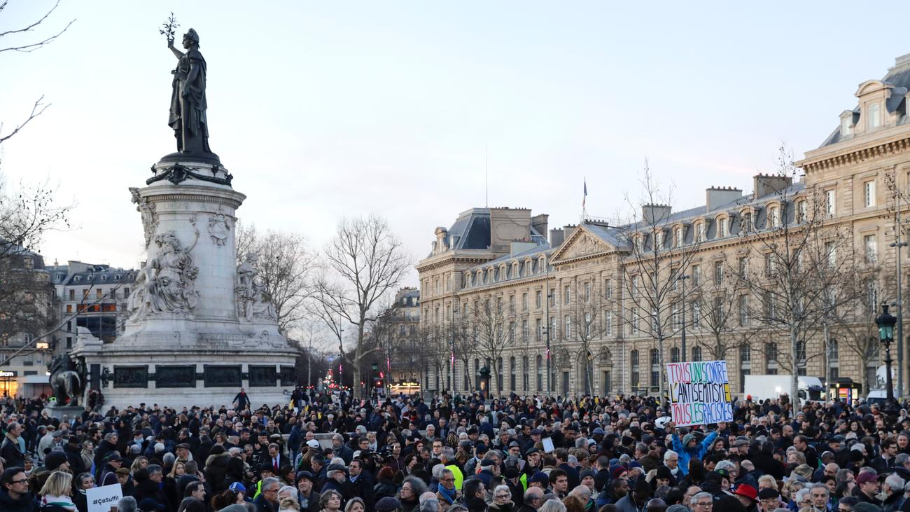 Frankreich: Tausende Demonstrieren Gegen Antisemitismus | ZEIT ONLINE